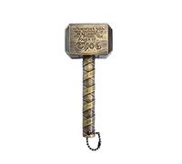 LATRAT Abrebotellas Thor Hammer, abridor de cerveza/abridor de vino, gran regalo perfecto, perfecto para bar y uso doméstico, accesorio creativo (bronce)