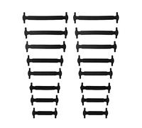 LATRAT - Cordones elásticos de silicona, 4,5 - 8 cm, cordones elásticos de silicona, sin cordones para niños y adultos, no tie cordones para zapatos, zapatillas y zapatillas