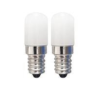 LATRAT - Lote de 2 bombillas LED E14 para frigorífico, 2 W, color blanco frío, 6500 K, bombilla LED nevera E14