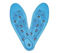 LATRAT - Plantillas magnéticas para adelgazar, 1 par de plantillas de masaje cómodas para hombres y mujeres, suela adelgazante, prevención de la fascitis, L 41-46
