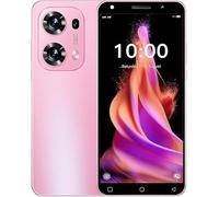 LatsYrs Teléfono móvil 4G: 2 GB y 16 GB/almacenamiento expandible 128 GB, procesador MediaTek 3500 mAh, batería de larga duración, cámara dual SIM dual, suave (Reno13Pro-rosa)