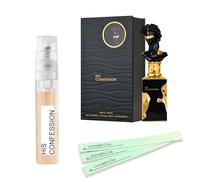 LATT4FA - Perfume árabe original para hombre y mujer en spray en embalaje neutro con 3 cortadores - 2 ml - His ConFESSION