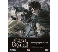 L'attacco Dei Giganti Stagione 02 01 (Box 2 Br Epis 01-04) [Blu-ray]