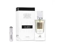 Lattafa Ana Abiyedh 60ml Eau de Parfum, Perfume Árabe Unisex de Larga Duración, Incluye Atomizador Recargable, Fragancia con Notas de Naranja Pera Vainilla Ámbar y Almizcle (Ana Abiyedh)