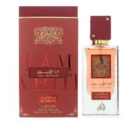 Ana Abiyedh Scarlet Eau de Parfum - Perfume oriental de lujo, botella roja elegante, 60 ml