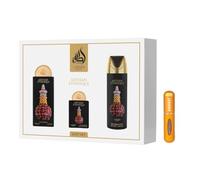 Lattafa Artisan Ethnique Giftset, Pack Perfume 100ml Desodorante Atomizador