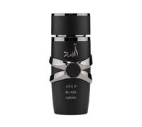 Lattafa Asad Elixir, Eau de Parfum, Negro, Botella de perfume lujosa, 100 ml