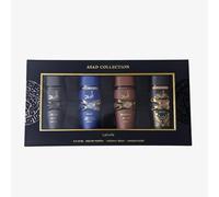 Lattafa Asad Set de regalo de 4 piezas 25 ml - Colección de fragancias orientales para hombre | Asad, Elixir, Bourbon & Asad Zanzibar
