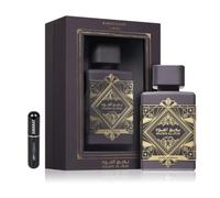 Lattafa Badee Al Oud Amethyst Eau da Parfum 100ML, Perfume Árabe de Larga Duración, Incluye Atomizador Recargable 5ml, Fragancia de Rosas, Bergamota, Jazmín, Pimienta Rosa, Ámbar y Vainilla (Amethyst)