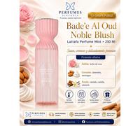 Lattafa Badee Al Oud Noble Blush Perfume Mist Mujer 250 Ml Body Mist Original | Perfume Árabe Original