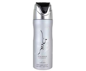 Lattafa Desodorante oriental Ameerat Al Arab para mujer, 200 ml (Lattafa Legacy Desodorante Spray - 200 ml)