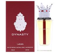 Lattafa Dinastía - Fragancia de larga duración fresca y picante, amaderada, aromática - Eau de Toilette Spray para Unisex, 3.4 oz/100 ml