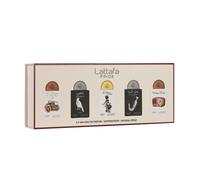 Lattafa Pride Eau de Parfum - Set de regalo n.º 5 (5 x 20 ml), set de regalo de perfume de lujo para hombres y mujeres, fragancias árabes de larga duración, mini aerosoles de viaje