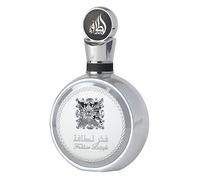 Lattafa Fakhar Platin - Cítrico, especiado, aromático, amaderado - Eau de Parfum en aerosol de larga duración para unisex, 100 ml / 3.4 onzas