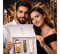 Lattafa For Men Gift Set Perfume Hombre Eau De Parfum Estuche Completo Árabe Masculina Elegante Duradera Regalo Para Hombre Perfume Original Lujo Masculino 100ml