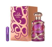 Lattafa Habik for Women Eau de Parfum 100 ml, Perfume Árabe para Mujer de Larga Duración, Incluye Atomizador, Fragancia Femenina Floral y Ambarada con Notas de Jazmín Pera y Almizcle (Habik for Women)