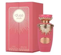Lattafa Jouri Eau de Parfum 100 ml - Perfume para Mujer Floral Frutal Dulce con Vainilla y Cereza ,Fragancia de mujer árabe duradera, exclusiva intensa NOVEDAD