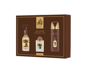Lattafa Lattafa Pride Eternal Oud EDP 100 ml + EDP 20 ml + DEO en aerosol 200 ml UNISEX