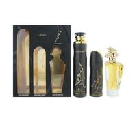 Lattafa Maahir 3pc Gift Set EDP 100ml Body Spray Air Freshener Unisex
