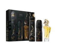 Lattafa - Caja de regalo Maahir - Eau de Parfum 100 ml - Desodorante 200 ml - Desodorante 300 ml