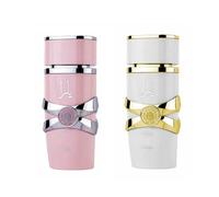 Lattafa para mujer - Set de regalo de 2 piezas de Eau de Parfum (Asad + Yara Moi) 3,4 onzas/100 ml cada uno