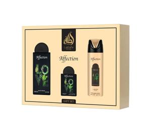Lattafa Pride Affection EDP 100 ml + EDP 20 ml + DEO en spray 200 ml UNISEX