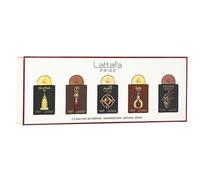 Lattafa Estuche de regalo Box 04 5 x agua de perfume
