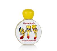 Lattafa Happy Brush - Eau de Parfum de 75 ml, perfume infantil con botella decorativa
