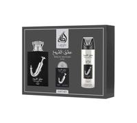 Lattafa Pride Ishq Al Shuyukh Silver EDP 100 ml + EDP 20 ml + DEO en spray 200 ml UNISEX