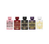 Lattafa Badee Al Oud Collection, Set de Miniaturas de Perfume Oriental, 5 x 5 ml, Edición Limitada