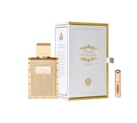 Lattafa The Kingdom Men Eau de Parfum 100ml, Perfume Árabe para Hombre de Larga Duración Incluye Atomizador Recargable, Fragancia Aromática Oriental con Notas de Tabaco, Vainilla y Tonka (Kingdom Men)