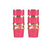 Lattafa Yara Candy Eau De Parfum Spray para mujer, 100 ml (paquete de 2)