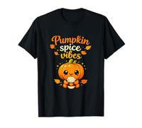 Latte de Calabaza Kawaii Chibi Pumpkin Spice Vibes Camiseta