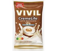 Latte Macchiato CremeLife - Bonbons crémeux goût café latte macchiato, sans sucre - Compatible avec Vivil - 90g