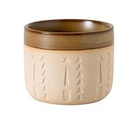 Latte Mug Small Water Cup - 3.39 Inch Ceramic Drinkware | Ceramic Table Decor Mug - 250ml Elegant Middle Eastern Inspired Design Home Office Cafe Apartment Gift Party Use