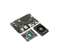 LattePanda Mu Intel N100 x86 - Kit de módulo de cómputo | 8 GB LPDDR5 64 GB eMMC | Placa SoM modular (requiere fuente de alimentación) | Soporte para Windows 10/11 y Linux | PCIe 3.0 | NAS de