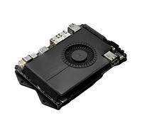 LattePanda Sigma x86 Single Board Computer Server, mini ordenador con ventilador integrado, compatible con Windows/Linux, color negro (16 GB de RAM, sin SSD y WiFi)