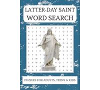 Latter-day Saint Word Search Puzzle Book: Word search with easy to read print for LDS, Mormons, General Conference for Adults, Teen, and kids | 6x9 ... Gift for Vacations, Holidays and Free Time