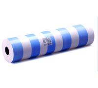 Latzel Dämmstoffe - Rollo aislante con barrera de vapor (0,2 mm x 4 m x 12,5 m, 50 m²), color azul y blanco
