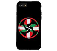 Lauburu Cruz País Vasco Ikurrina Euskal Herria Eu España Carcasa para iPhone SE (2020) / 7 / 8