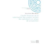 L'audit financier de la valorisation des projets miniers des opérateurs en phase de prospection: Ou comment fiabiliser l'incertitude