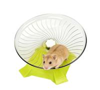 Lauf für Kleintiere Kleintier Spielzeug Mit Ständer Zur Bewegung, Leise Hamster Trainings, Für Käfig Terrarium Gerbil Einsiedlerkrebs Igel Schildkröte Reptil Frettchen
