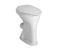LAUFEN Albonova WC de pedestal, taza plana, salida horizontal, con borde rasante, 480x350x500mm, H82199000001, H8219900000001