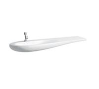LAUFEN Alessi un lavabo, bajo encimera, sin agujero para grifo, sin rebosadero, 1600x500, H8149714001091, Color: Blanco con LCC
