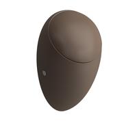 LAUFEN Alessi un urinario de succión, 1 litro, con agujeros para montaje de tapa, sin mosca, 325x290mm,, H8409711880001, Color: Café mate