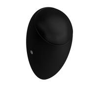 LAUFEN Alessi un urinario de succión, 1 litro, con agujeros para montaje de tapa, sin mosca, 325x290mm,, H8409717160001, Color: Negro Mate