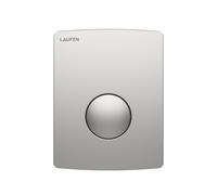 LAUFEN AU109 Placa de accionamiento INEO, para urinario, instalación antivandálica, 126x17x162mm, H9091099280001, Color: acero inoxidable pulido