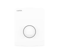 LAUFEN AU109 Placa de accionamiento INEO, para urinario, instalación antivandálica, 126x17x162mm, H9091090000001, Color: blanco