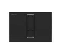 LAUFEN AW104 Placa de actuador INEO, 202x10x145mm, doble enrasado, termoestable, H9001040200001, Color: Negro
