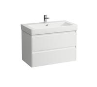 LAUFEN BASE 2.0 mueble bajo lavabo, 2 cajones, SoftClose, incl. sistema de organización, para H813965, 821x446x515mm, H4113021082601, Color: Blanco Mate